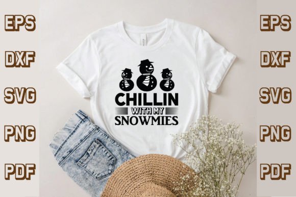 Chillin with My Snowmies Svg: A Graphic Designer’s Take