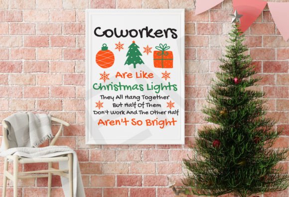 Co Worker Christmas Mug Svg