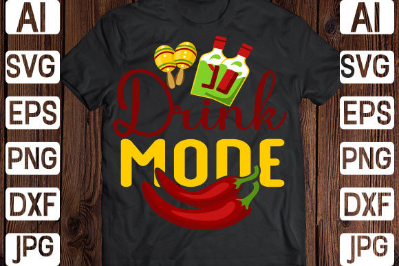 Drink Mode Svg: A Graphic Asset for Modern Branding