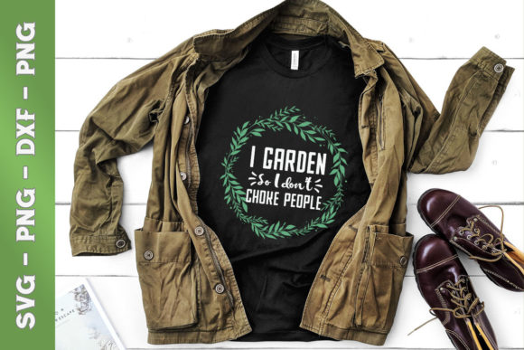 Fun Gardening Graphics for T-Shirt Designs