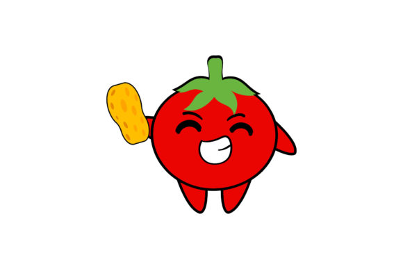 Fun Mascot Graphic for Branding and Design