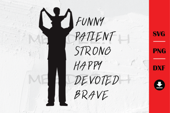 Funny Dad Definition Graphics for Bloggers and Designers