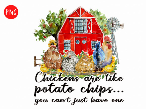Funny Quotes Chicken Sublimation Png