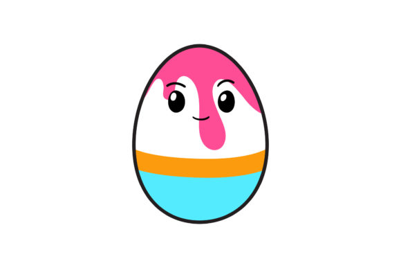 Kawaii Cute Easter Funny Bird Graphics