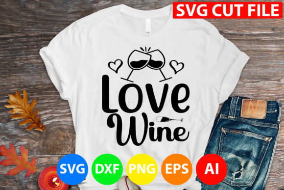 Love Wine Svg: A Graphic Asset for Modern Content