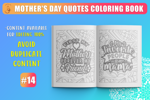 Mother Day SVG Graphics for Kdp Interiors