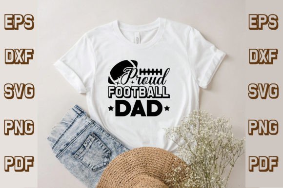 Proud Football Dad Svg Designs