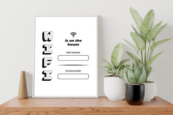 Wifi Sign Template for Modern Graphics